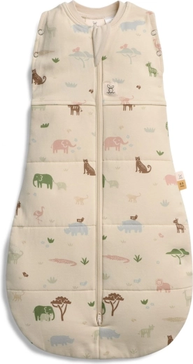 ErgoPouch inbakerdoek en slaapzak 2-in-1 Cocoon Savannah 2,5 tog (6–12 maanden)
