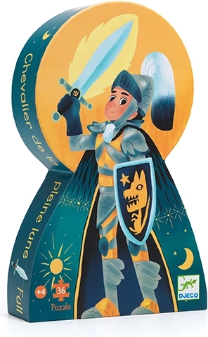 Puzzel Ridder van de Volle Maan - DJECO, 36 stukjes