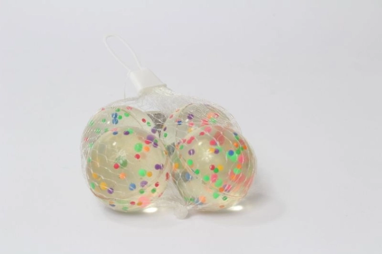 Rubberen balletjes 45 mm, 4 stuks