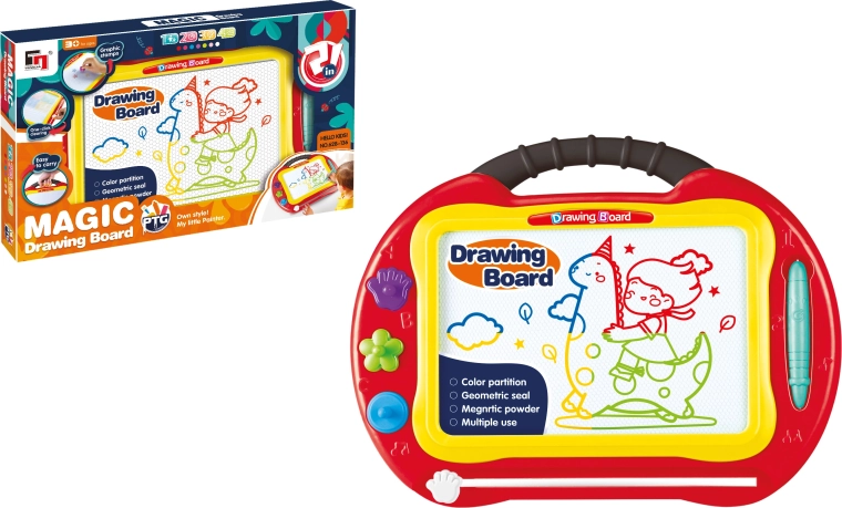 Magnetisch tekenbord medium Magic kleurrijk