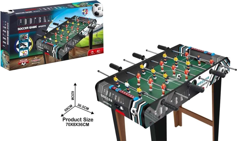Sparkys houten tafelvoetbal 69 cm