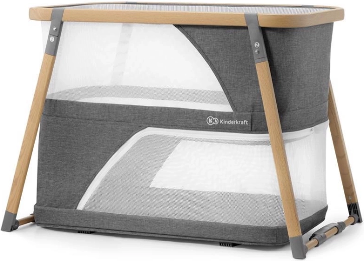Kinderkraft ledikant 4-in-1 Sofi, grijs