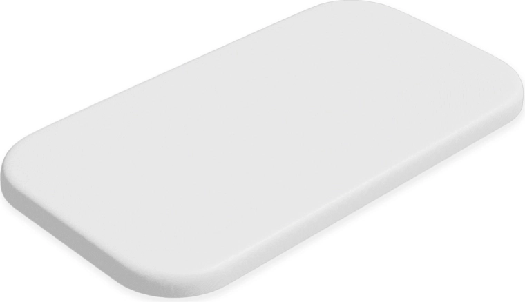 Waterdicht hoeslaken met elastiek voor klein ledikant 84 × 50 cm PETITE&MARS Soft Dream Mini, wit