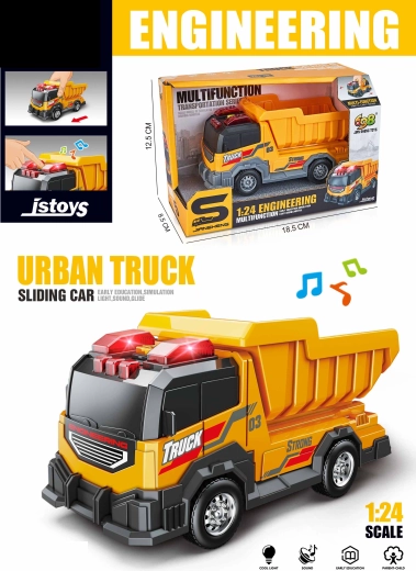 Kiepwagen met effecten 15 cm