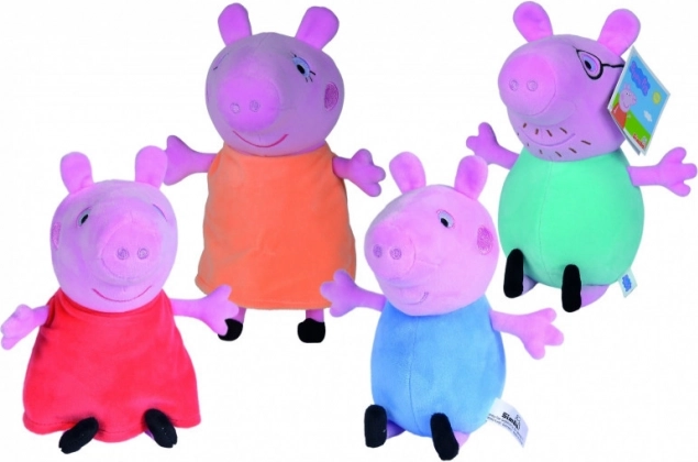Pluchen figuurtje PEPPA PIG – mix figuren 16–20 cm