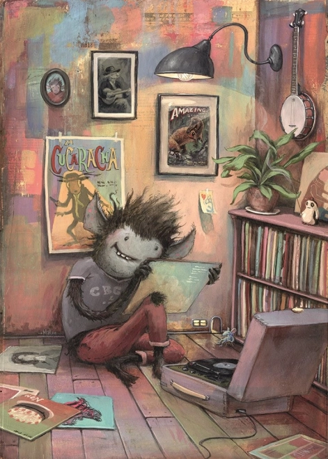 Puzzel HEYE Zozoville Vinylmonster 1000 stukjes