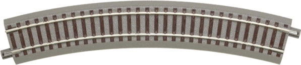 Roco geoLINE bochtspoor R3 met ballastbed