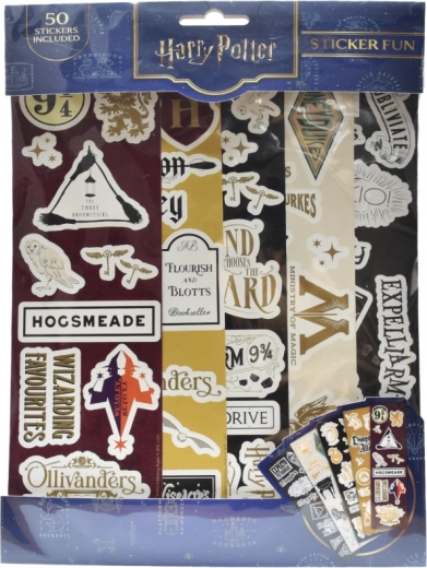 Harry Potter sticker set Magical Locations