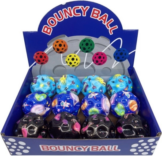 Balletje met ruimte-thema 7 cm