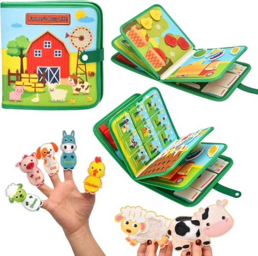 2Kids Toys sensorisch activiteitenboek boerderij