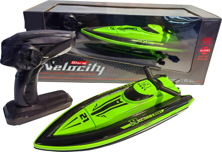 RC-raceboot High Speed 1:16 groen-zwart Velocity 21