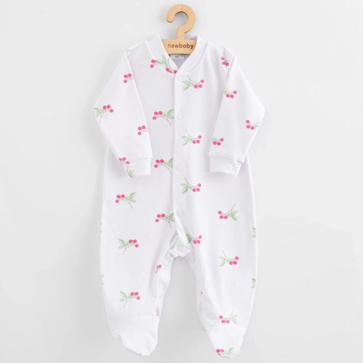 babyromper new baby classic ii framboos 68 (4–6 m)