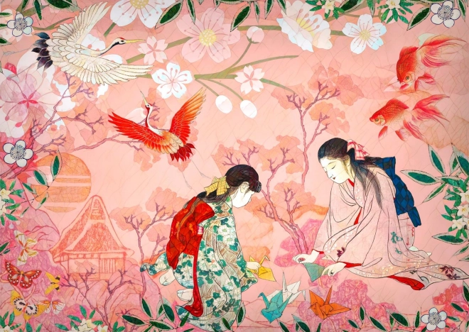 Geniet van de Wensen-puzzel 1000 stukjes