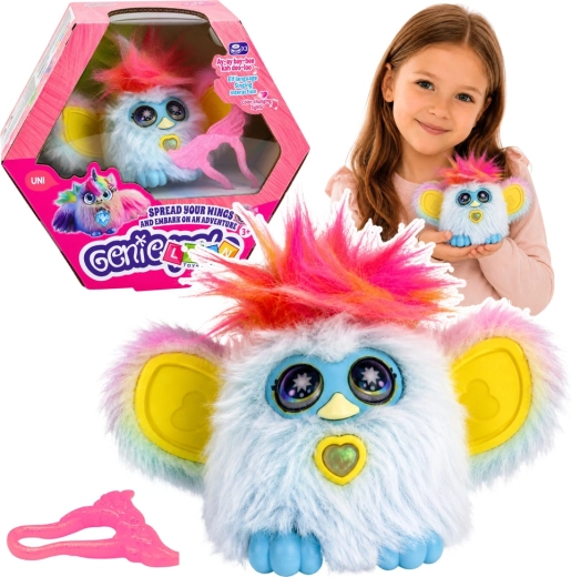 Interactief Genie Pets-wezentje met lichtjes, geluiden en hanger