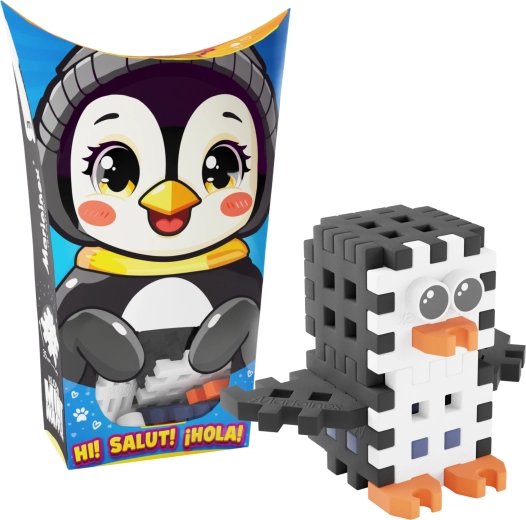 Bouwset Mini Waffle Pocket Pets pinguïn