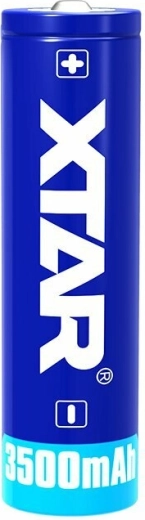 Xtar 18650 Li-ion-accu 3500 mAh met beveiliging