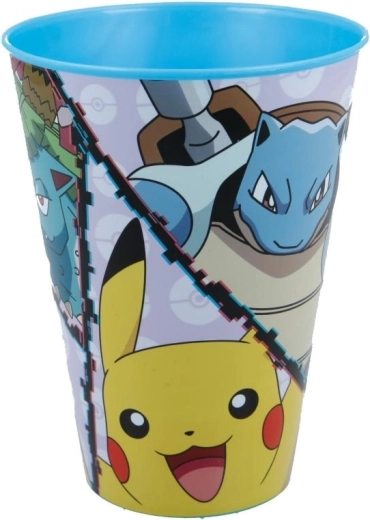 Kunststof beker Pokémon 430 ml blauw