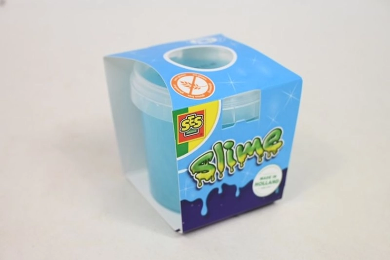 SES Creative Slime blauw met glitters 140 g