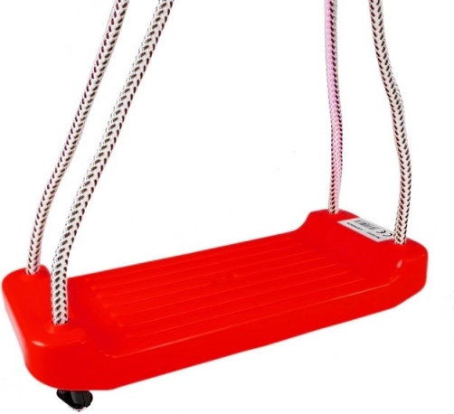 Tuinschommel Kunststof zitting rood 5252