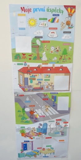 Motiverende poster Mijn eerste successen met stickers