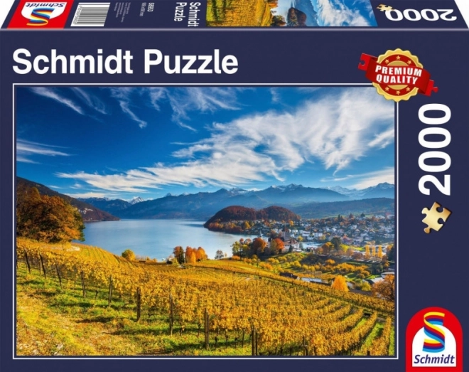 Puzzel Wijngaarden 2000 stukjes