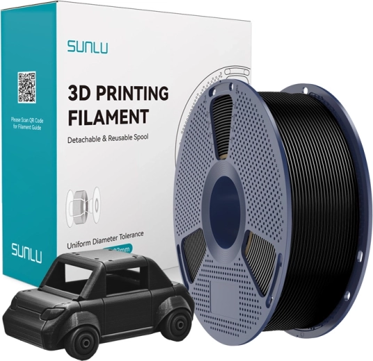 Sunlu PETG-filament zwart