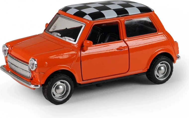 Metalen modelauto Mini Cooper 1:32 (11 cm) met terugtrekmotor
