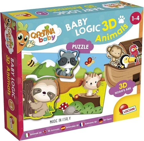 Lisciani Carotina Baby Logic 3D dieren