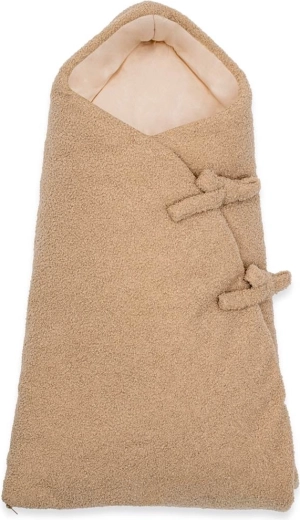 Inbakerdoek en slaapzak New Baby Teddy beige 70 × 40 cm