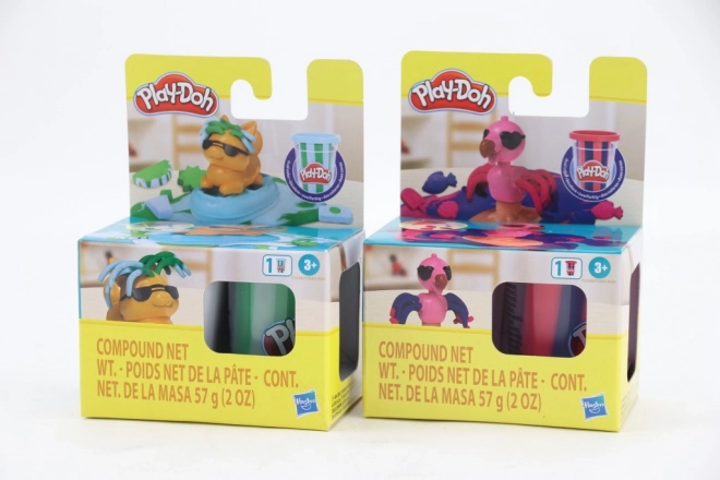 Play-Doh Vrolijke Vrienden – gestreepte klei