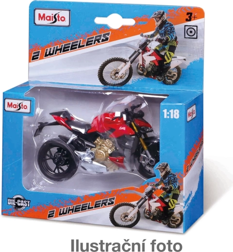 Maisto Wheelers metalen modelmotorfiets 1:18