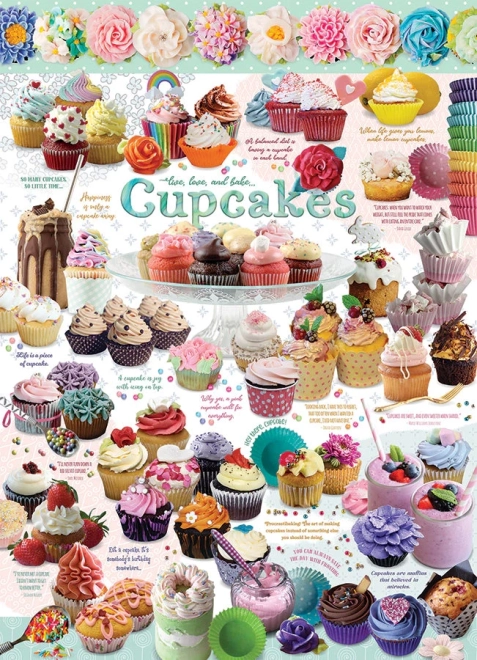Puzzel COBBLE HILL tijd voor cupcake 1000 stukjes