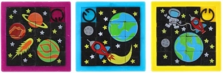Ruimteschuifpuzzel voor kinderen