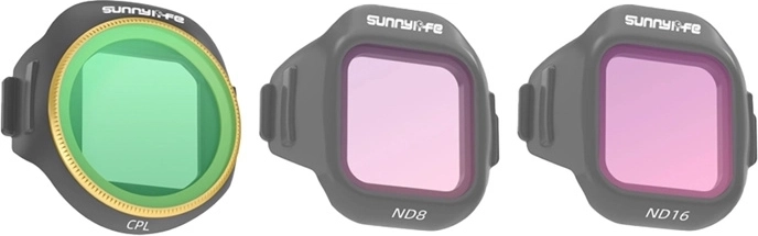 Set filters Sunnylife CPL + ND8 + ND16 voor Mini 5 Pro