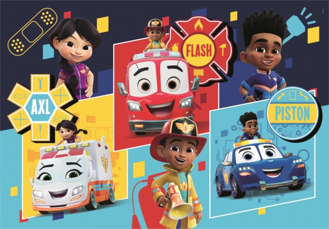 Clementoni puzzel Firebuds Maxi 24 stukjes