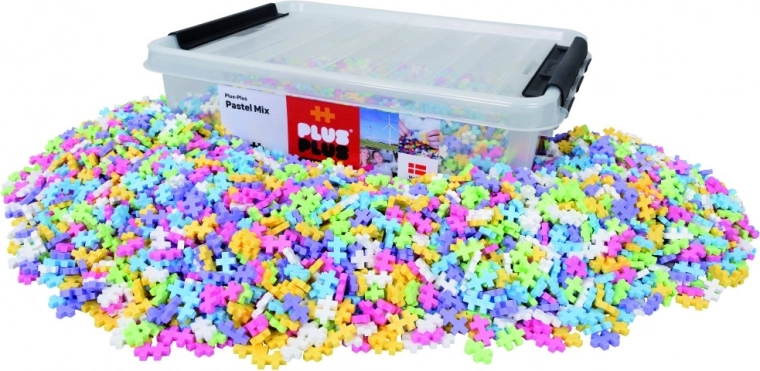 Plus-Plus bouwset Pastel 3600 stukjes