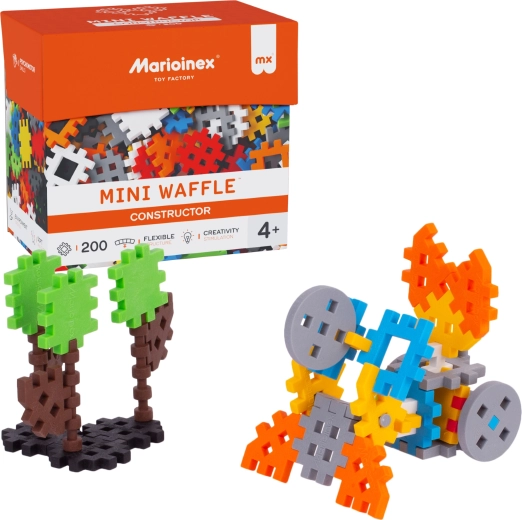 Bouwset Mini Waffle Constructor 200 stukjes MARIOINEX