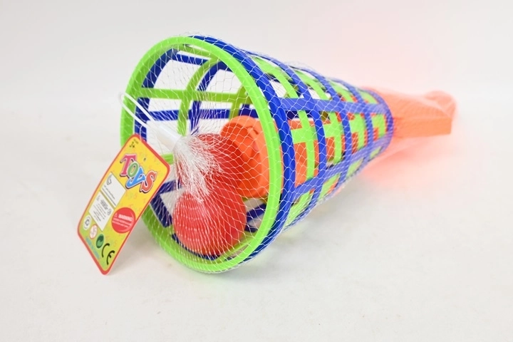 Schieter en vangnet (speelset voor kinderen)