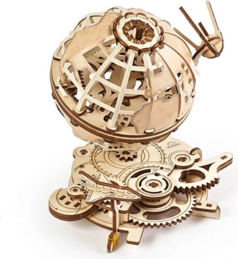 Houten mechanische 3D-puzzel UGEARS Globe