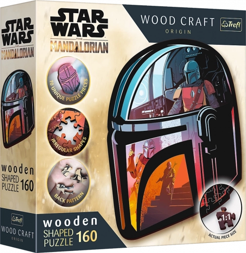 Houten puzzel STAR WARS THE MANDALORIAN – 160 stukjes