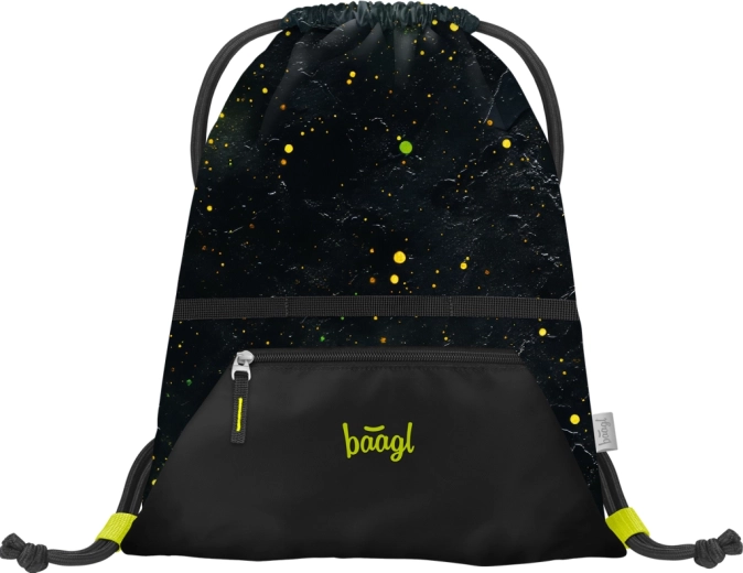Baagl zak voor gymschoenen met zak, gerecycled materiaal GRS