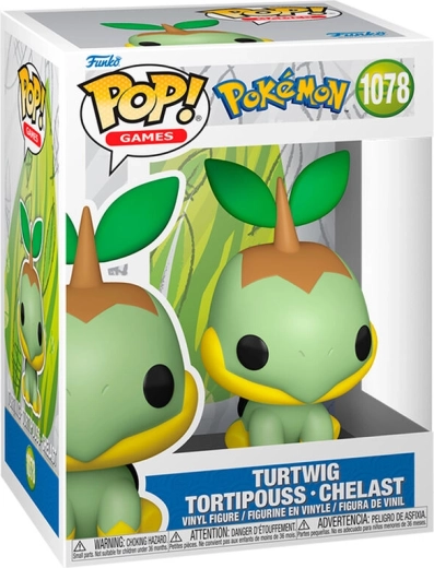 Funko Pop! Games Pokémon Turtwig (Chelast) #1078 - 1 stuk