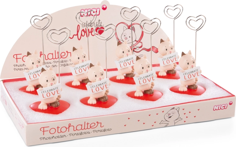 Fotohouder NICI Celebrate love 11 cm - 1 stuk