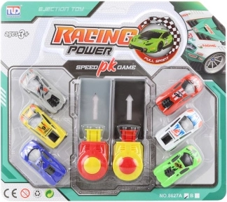 Set sportwagens met lanceerder