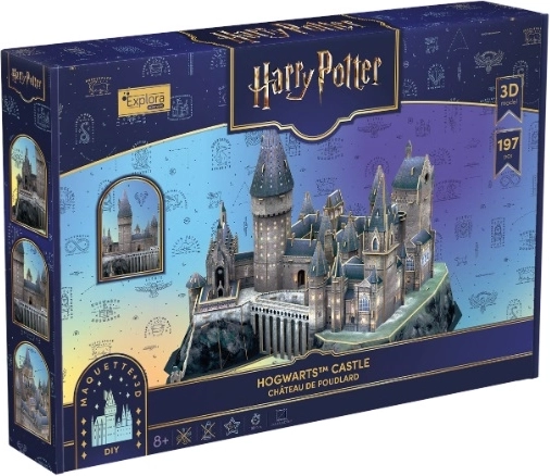Cubic Fun Harry Potter kasteel Zweinstein 3D-puzzel