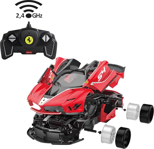 Jamara Ferrari FXX K Evo RC-bouwset 1:18 rood 2,4 GHz - 1 stuk