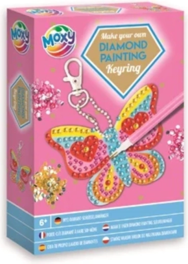 Grafix diamant schilderen hanger vlinder