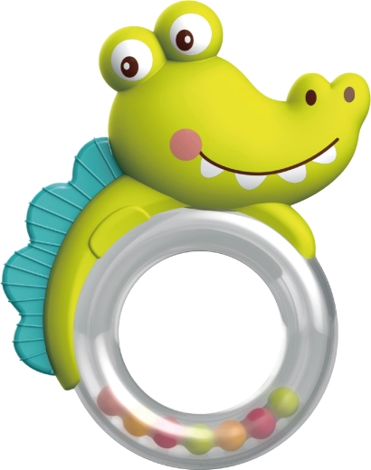 Rammelaar en bijtring krokodil