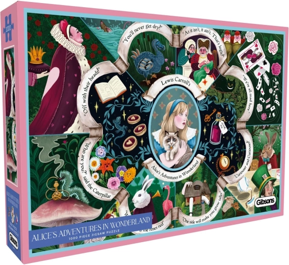 Gibsons puzzel Alice in Wonderland 1000 stukjes