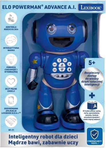 Lexibook ELO POWERMAN – interactieve robot met AI